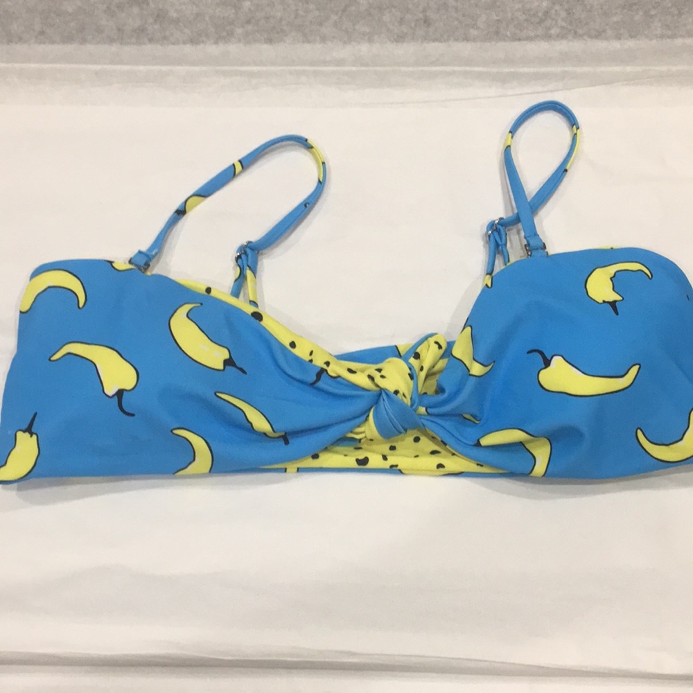 Zaful pepper padded bikini top